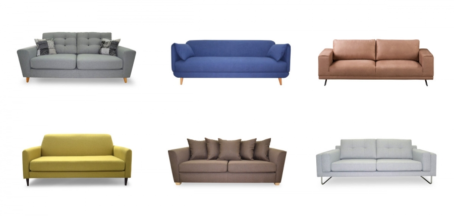 Три основных типа диванов